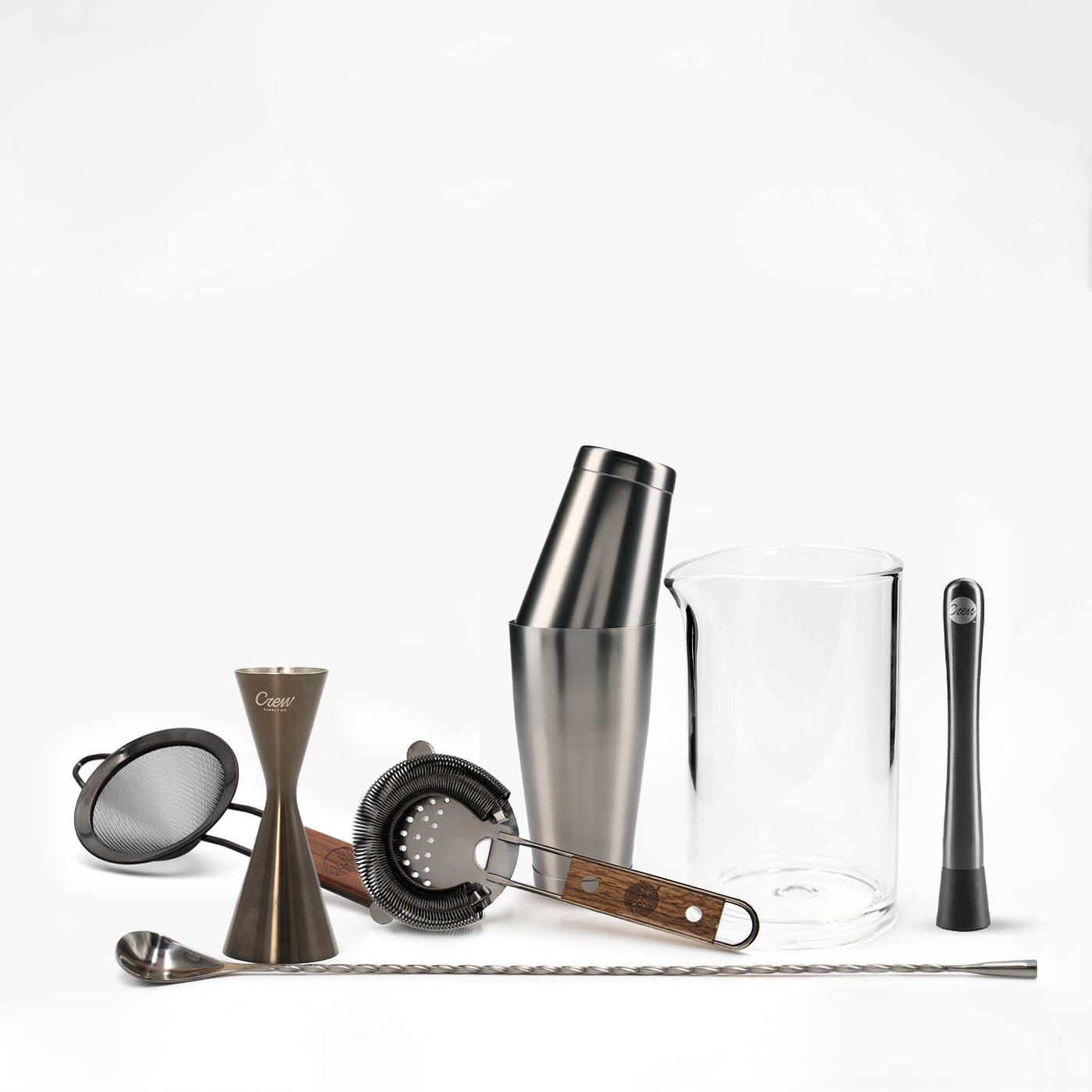 Home bar tools for bartenders to craft drinks at home