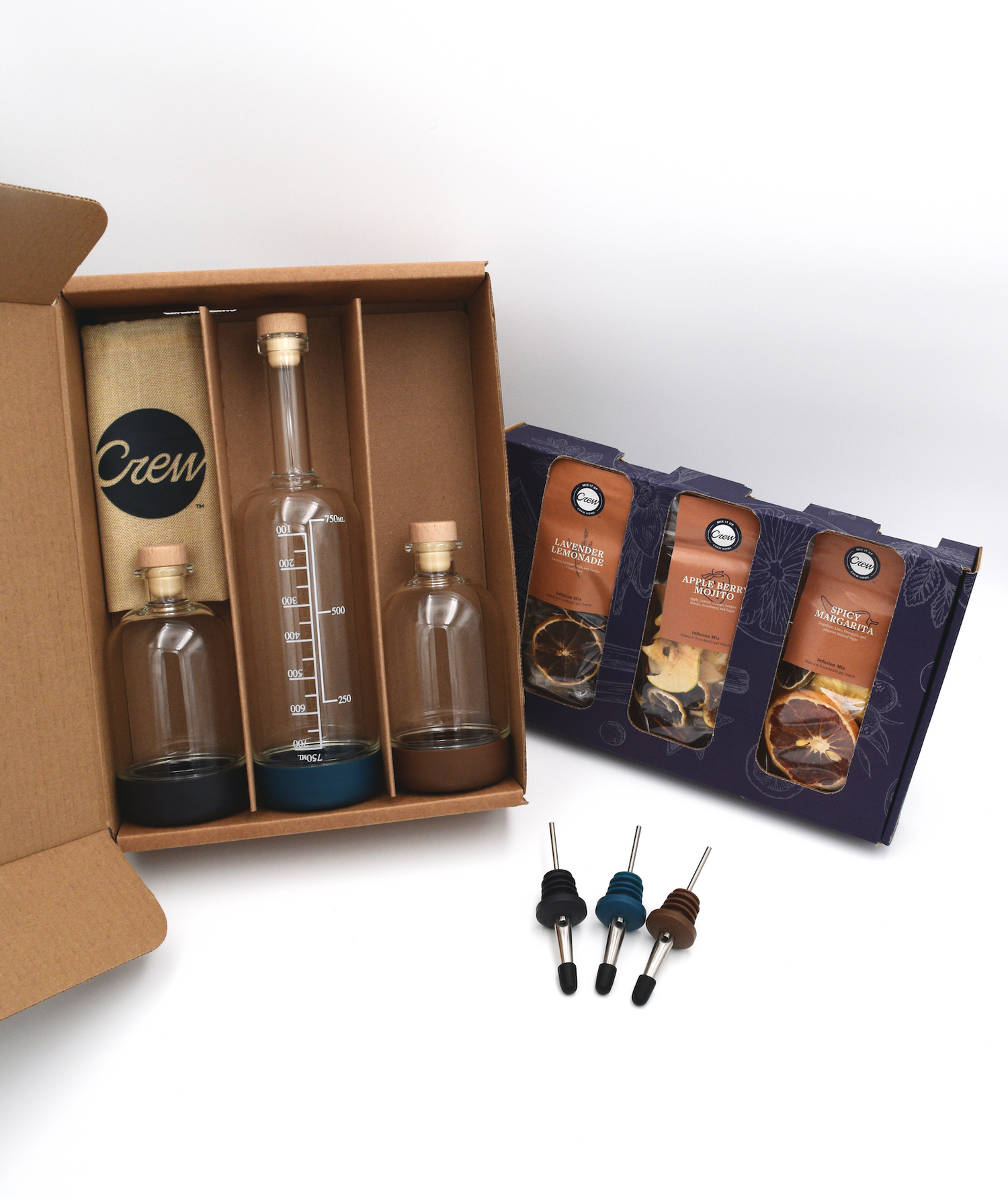 At-Home Mixology Kit + Infusion 3-pack Bundle