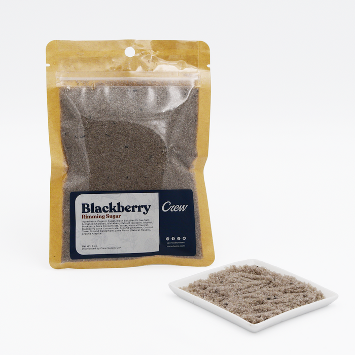 Blackberry Sugar Rimming Salt included in Cocktail Kit